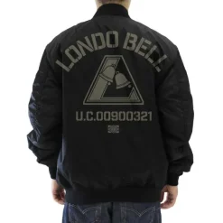 Mobile Suit Gundam Unicorn: Londo Bell MA-1 Jacket Black L