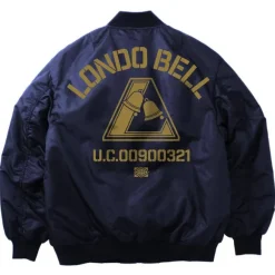 Mobile Suit Gundam Unicorn: Londo Bell MA-1 Jacket Navy L
