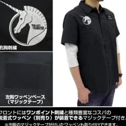 Mobile Suit Gundam Unicorn: Unicorn Gundam Embroidery Work Shirt / Black - XL