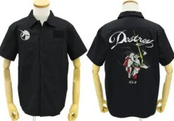 Mobile Suit Gundam Unicorn: Unicorn Gundam Embroidery Work Shirt / Black - XL