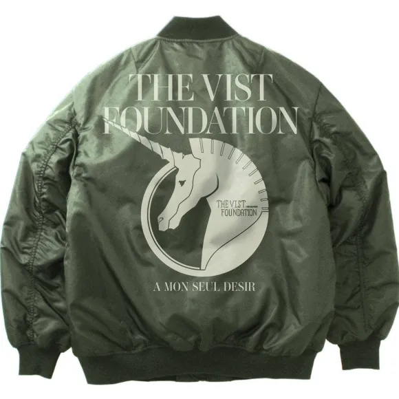 Mobile Suit Gundam Unicorn: Vist Foundation MA-1 Jacket Moss XL