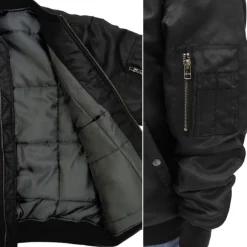 Mobile Suit Gundam Unicorn: Vist Foundation MA-1 Jacket Black L
