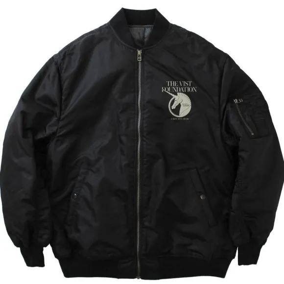 Mobile Suit Gundam Unicorn: Vist Foundation MA-1 Jacket Black L
