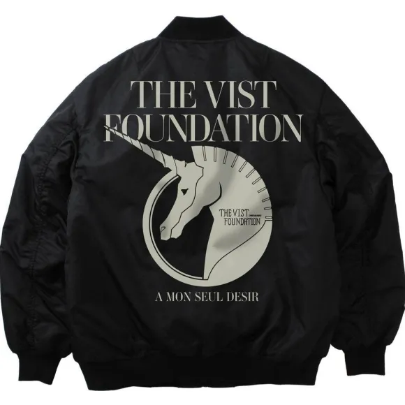 Mobile Suit Gundam Unicorn: Vist Foundation MA-1 Jacket Black L