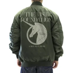 Mobile Suit Gundam Unicorn: Vist Foundation MA-1 Jacket Moss L