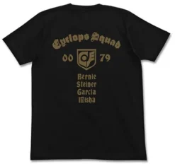Mobile Suit Gundam 0080 War In The Pocket: Cyclops Squad T-Shirt / Black-Xl