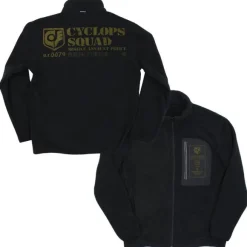 Mobile Suit Gundam 0080: War in the Pocket: Cyclops Corps Fleece Jacket Black M