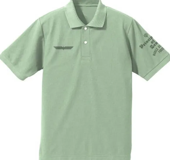 Mobile Suit Gundam 0080: War in the Pocket: Cyclops Team Polo Shirt : Sage Green-S