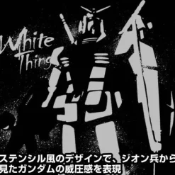 Mobile Suit Gundam: White Thing of The Union T-shirt: Black - L