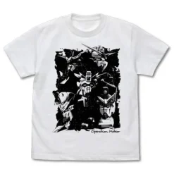 Mobile Suit Gundam Wing Operation Meteor MS T-shirt White M
