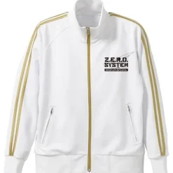 Mobile Suit Gundam Wing W Gundam Zero Jersey White x Gold XL