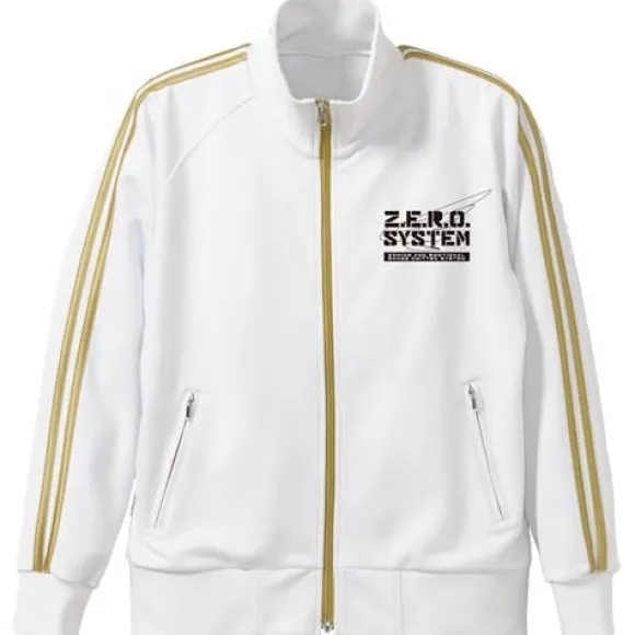 Mobile Suit Gundam Wing W Gundam Zero Jersey White x Gold XL