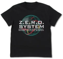 Mobile Suit Gundam Wing: ZERO System T-shirt: Black - S