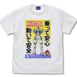 Mobile Suit Gundam Witch Of Mercury: Gundam Co., Ltd. Image Poster Full Color T-Shirt / White-M