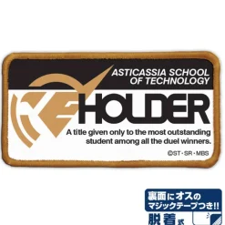 Mobile Suit Gundam Witch Of Mercury: Astikasia High School Holder Removable Full Color Patch