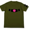 Mobile Suit Gundam: Zaku Monoeye Glow-In-The-Dark T-Shirt / Moss-XL