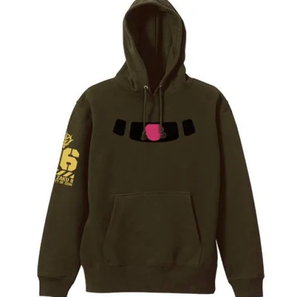 Mobile Suit Gundam Zaku Mono-Eye Luminous Parka Moss M