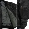Mobile Suit Gundam: Zeon Armed Forces MA-1 Jacket Black M