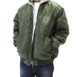 Mobile Suit Gundam: Zeon Armed Forces MA-1 Jacket Moss M