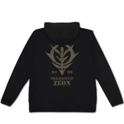 Mobile Suit Gundam: Zeon Armed ForcesThin Dry Hoodie BLACK XL