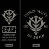 Mobile Suit Gundam: Zeon Armed ForcesDry T-shirt BLACK M