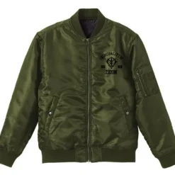Mobile Suit Gundam: Zeon Army MA-1 Jacket: Moss - L