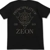 Mobile Suit Gundam: Zeon Dry T-Shirt: Black-L