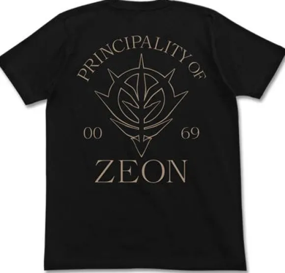 Mobile Suit Gundam: Zeon Dry T-Shirt: Black-L