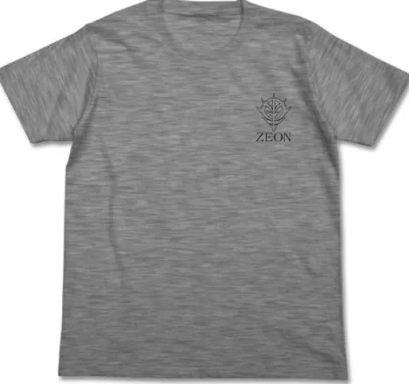 Mobile Suit Gundam: Zeon Dry T-Shirt: Heather Gray-M