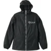 Mobile Suit Gundam: Zeon E.A.F. Hooded Windbreaker / Black x White - XL