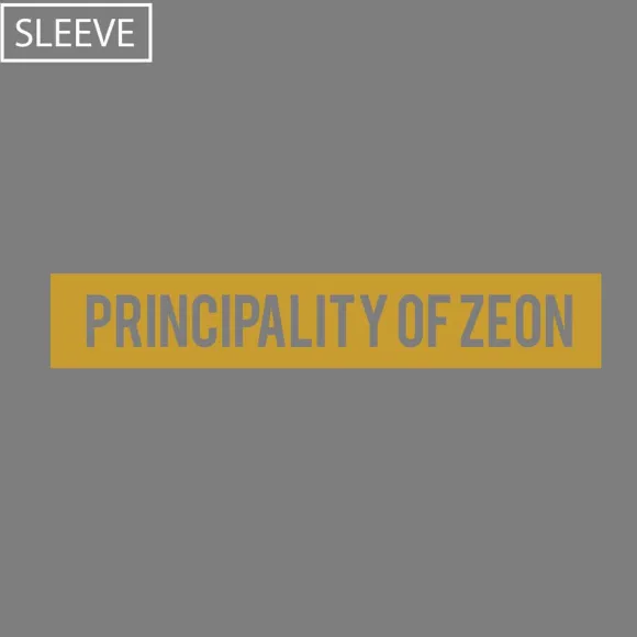 Mobile Suit Gundam: Zeon Earth Forces Heavyweight T-Shirt / Mix Gray-L