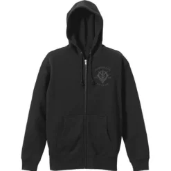 Mobile Suit Gundam: Zeon Forces Zip Parka / Black - L