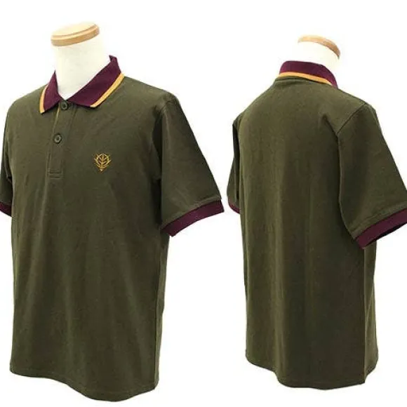 Mobile Suit Gundam: Zeon Forces Design Polo Shirt / L