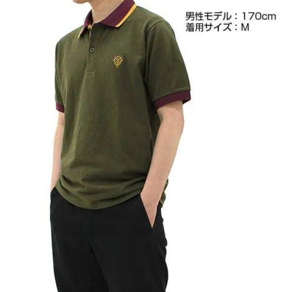 Mobile Suit Gundam: Zeon Forces Design Polo Shirt / M