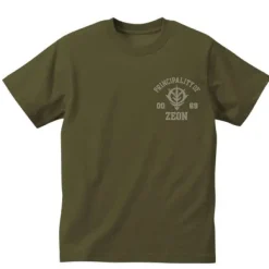 Mobile Suit Gundam: Zeon Heavyweight T-Shirt / Moss-L