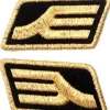Mobile Suit Gundam: Zeon Military Rank Insignia Patch / Black