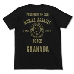 Mobile Suit Gundam: Zeon Mobile Assault Force T-Shirt / Black-L