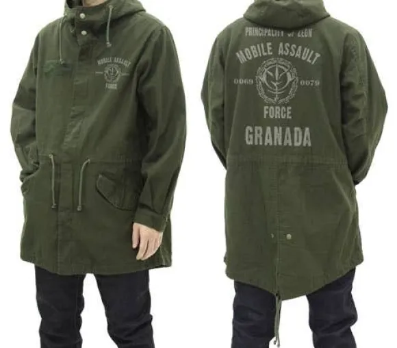 Mobile Suit Gundam: Zeon Mobility Assault Force M-51 Jacket / Moss - XL