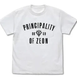 Mobile Suit Gundam: Zeon Pocket T-shirt: White - XL