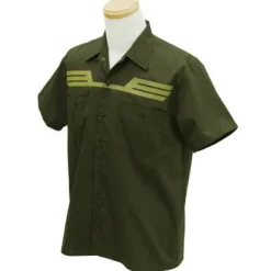 Mobile Suit Gundam: Zeon Soldier Design Work Shirt / L