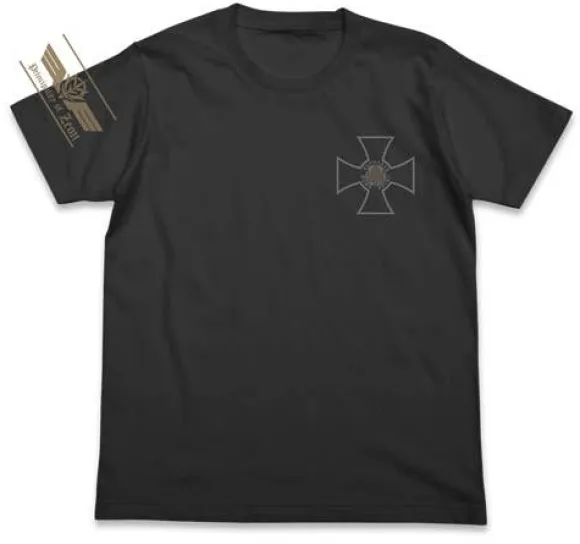 Mobile Suit Gundam: Zeon Victoria Cross T-shirt / Sumi - M