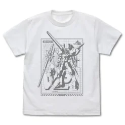 Mobile Suit V Gundam: V2 Assault Buster Gundam T-Shirt / White-M