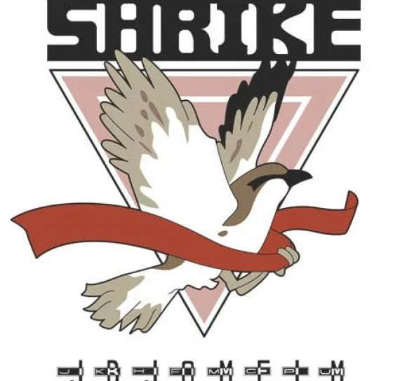 Mobile Suit Victory Gundam: Shrike Team Emblem T-shirt / White - XL