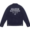 Mobile Suit Zeta Gundam: Anaheim Electronics Jean Jacket: Indigo - L