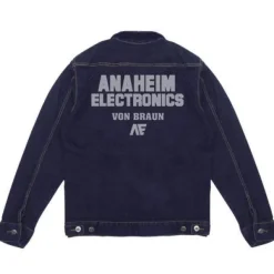 Mobile Suit Zeta Gundam: Anaheim Electronics Jean Jacket: Indigo - XL
