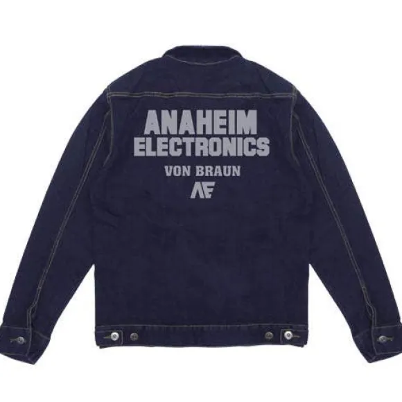 Mobile Suit Zeta Gundam: Anaheim Electronics Jean Jacket: Indigo - XL