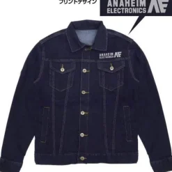 Mobile Suit Zeta Gundam: Anaheim Electronics Jean Jacket: Indigo - XL