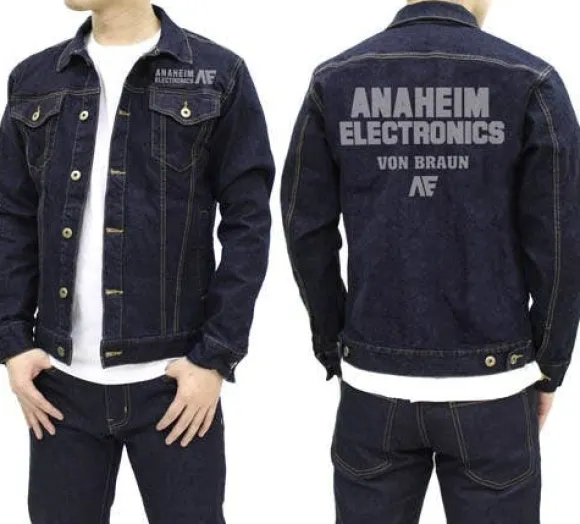 Mobile Suit Zeta Gundam: Anaheim Electronics Jean Jacket: Indigo - XL