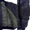 Mobile Suit Zeta Gundam: Anaheim Electronics MA-1 Jacket: Navy - L
