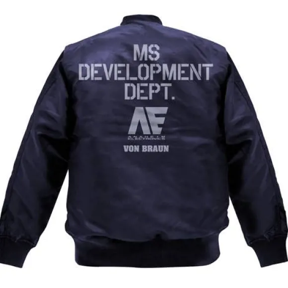 Mobile Suit Zeta Gundam: Anaheim Electronics MA-1 Jacket: Navy - L